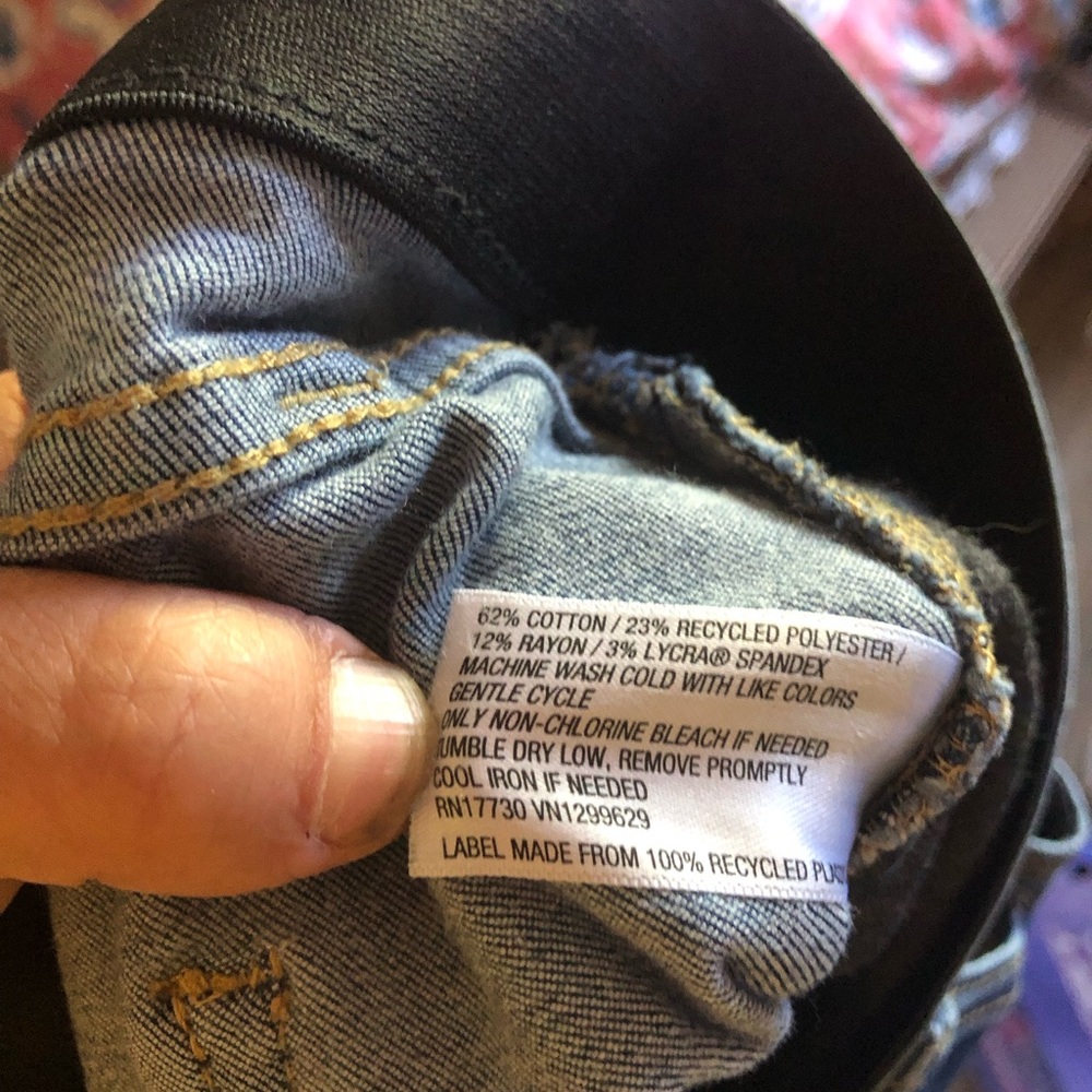 Ava & Viv Dark Blue Stretch Jeans - Picture 4 of 10